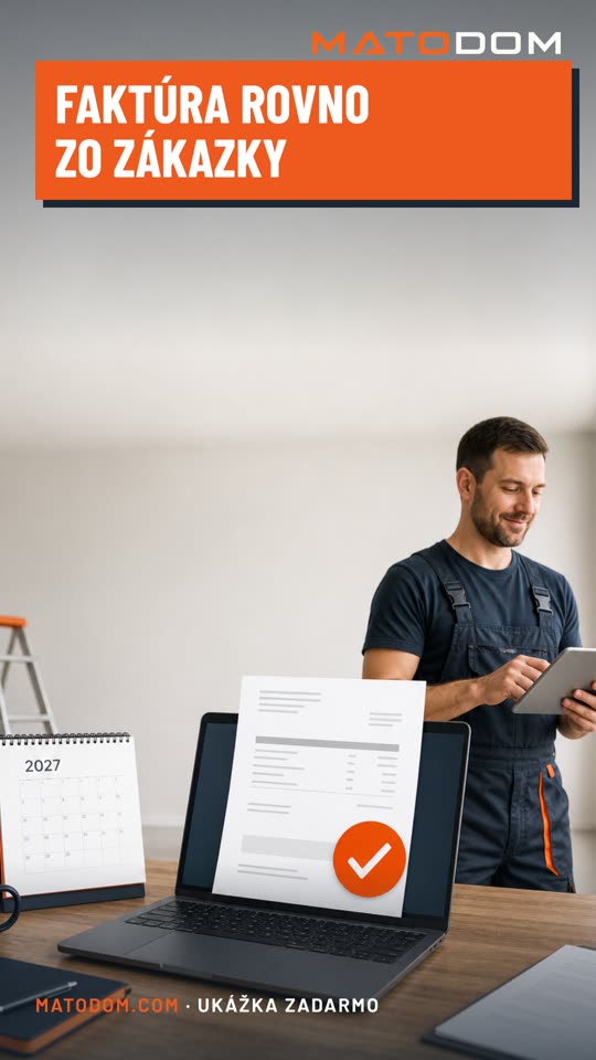 Faktúra rovno zo zákazky