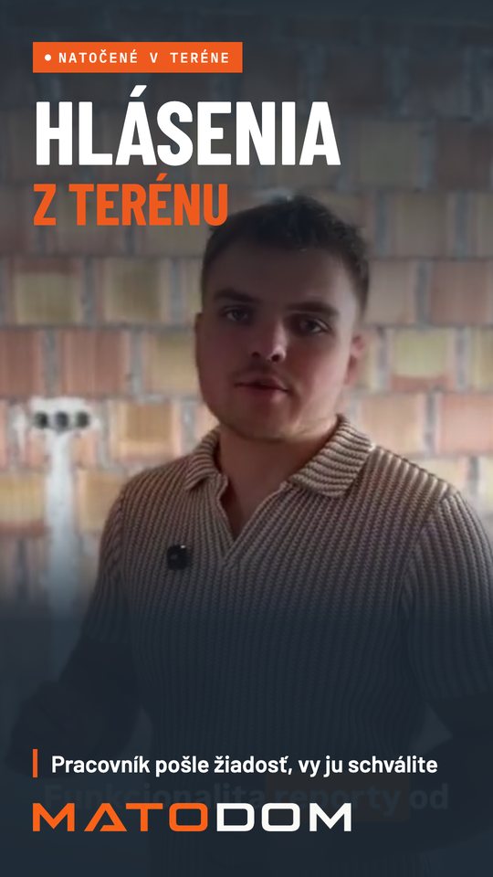 Video: pracovník pošle žiadosť z terénu, manažér ju schváli
